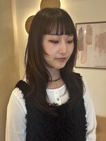 ラヴィズム 名駅店(LUVISM) ハッシュカット/レイヤー/ミディアムレイヤー/顔周りレイヤー