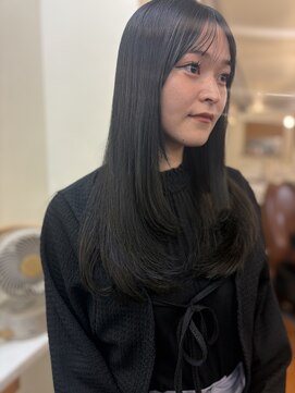 エクテ(ecouter) レイヤー×くすみブラック