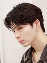 ルーシー 渋谷(LUCEY)&nbsp;センターパートフェザーパーマシャドウパーマメンズパーマ