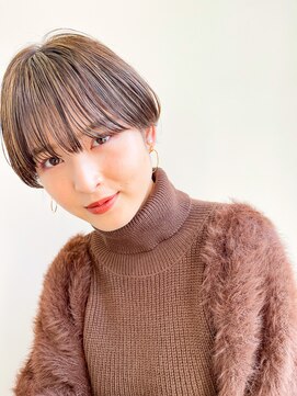 ヌリ 錦糸町(NuRI) ♪グレージュインナーカラーショートカットショート髪質改善ケア