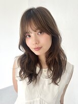 ラミエバイメルト 下北沢(lamie by melt) レイヤーカット 顔周りカット オリーブベージュ 下北沢 20代30代