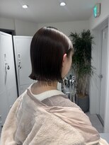 フォト イケブクロ(foto IKEBUKURO)&nbsp;◯耳掛けもスッキリ外ハネボブ/ストンボブ/艶感ブラウン