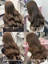 ペレ 栄店(PELE)&nbsp;黒髪/クラゲヘアー/オリーブグレー/小顔/ココアベージュ/栄