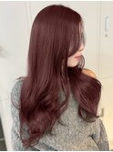 《大人の色気カシスピンクカラー》暖色カラー