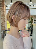 ザ シー 海老名(The C)&nbsp;20代30代40代ナチュラル大人可愛いレイヤーショートボブスタイル