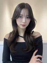 アイトーキョーエス 渋谷(AI TOKYO S)&nbsp;レイヤーカットハッシュカットハイレイヤー韓国ヘアくびれヘア