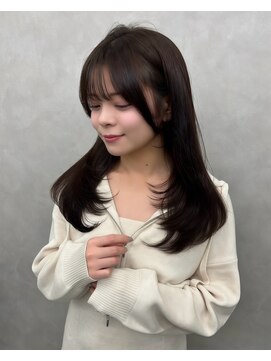 ロイ(Roi) ★10代20代30代美髪ミディアムレイヤー/オリーブベージュ