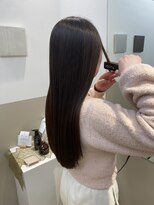 シュヴーブリヤン(cheveux brillants)&nbsp;『美髪縮毛矯正で作る再現性100%な艶髪』スーパーロングレイヤー