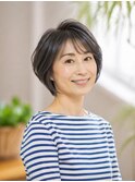 40代50代60代ショート/白髪ぼかし/ハイライト/髪質改善/入間