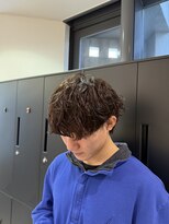アウラ(AURA)&nbsp;シャドウパーマ無造作パーマニュアンスパーマメンズパーマ