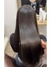 【髪質改善、縮毛矯正】+美艶トリートメント¥20200円→¥17100