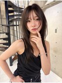 お洒落なレイヤーカットハッシュカットレイヤーボブ渋谷