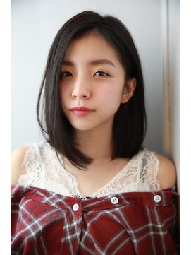 テトラ バイ ネオリーブ 横浜西口店(tetra by neolive) 前髪なしの大人耳掛けロブ☆