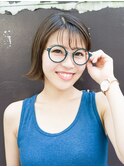 【DaB】似合わせカットシースルーアシメバング＆フラットカール