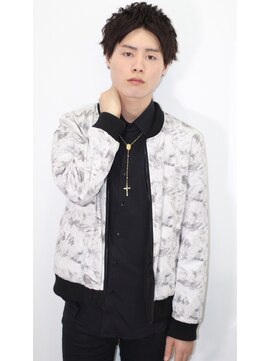 クオン(Cuon) センターパート×メンズパーマ  ［Cuon］［伊丹］［阪急伊丹］