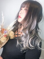 シーデン(C-den)&nbsp;人気外国人風グラデーション×シルバー×ハイトーン×グレージュ