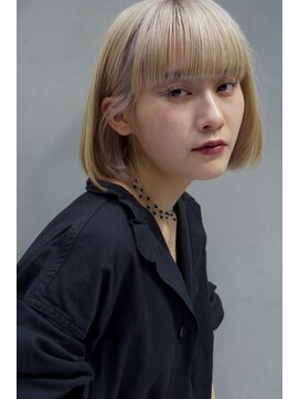 デコ(DECO) 【DECO・呉 等至】ペールパープル☆インナーカラー ボブ