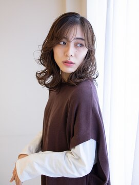 ヘアアンドエステ ヒロイン 西麻布本店(Hair&Esthe HIROIN) ニュアンスレイヤー×ショコラブラウン