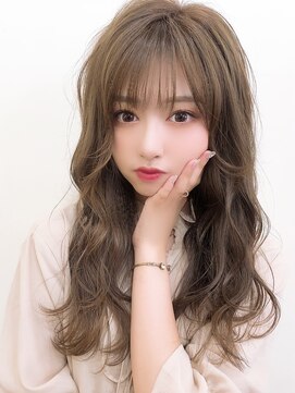 リグフクオカ(L.I.G fukuoka) 【L.I.G fukuoka】ゆるふわレイヤーフォギーベージュ