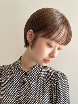 シータ(sheta) 【表参道sheta／中澤】こなれヘア/サマーカットシースルーバング