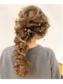 ドロップ ヘアセット得意です!大切な日 普段用アレンジお任せ下さい