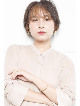 スペックホルダーミミ(Spec Holder mimi) 20代30代 ショート 白髪ぼかし インナーカラー