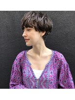 ラレイ(Lalei)&nbsp;＊マッシュショート×くせ毛風パーマ 辻幸奈