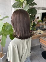 ティティ(TiTi)&nbsp;ロブヘアくすみカラー[TiTi_栗林れい]