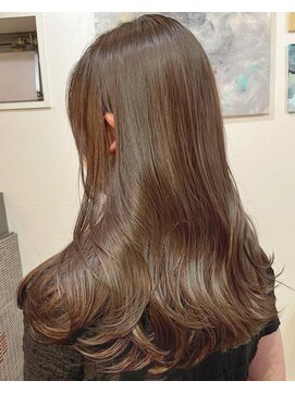 アクアオモテサンドウ(ACQUA omotesando) △ブリーチなしチョコレートブラウンニュアンスカラー髪質改善