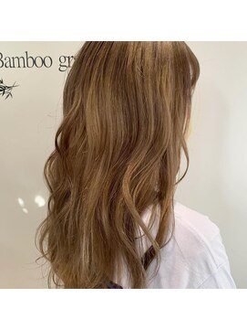 バンブーグラスセカンド(Bamboo grass second) 透明感アッシュベージュカラー☆