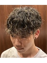 ヒロギンザ 御茶ノ水店(HIRO GINZA)&nbsp;波巻きツイストスパイラルパーマ＋ハイライトカラー