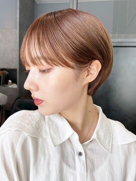 アイティー バイ アルバム 浦和店(IT by ALBUM) ナチュラルショート_ショコラアッシュヘルシースタイル_ba410302