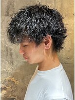 アルフレッド 瑞穂店(alfRed)&nbsp;メンズカット 束感 波巻き×ツイストスパイラル