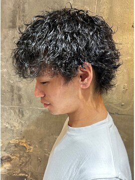 アルフレッド 瑞穂店(alfRed) メンズカット 束感 波巻き×ツイストスパイラル