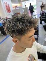ダズルヘアラッシュ(DAZZLE hair RUSH)&nbsp;ツイストスパイラルパーマ×ハイライト
