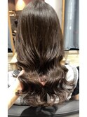 【モモカ】透明感☆コテ巻き風パーマ