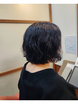 ムードコア 関内店(mu;d Coa) ふんわりボブ
