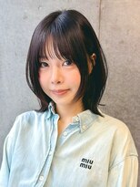 ディルト 代々木上原(DILT) 小顔セミディ顔まわりレイヤーくびれレイヤーミディアム