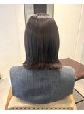 外ハネボブ＊アッシュグレージュ