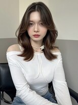 髪質改善＊小顔レイヤー外ハネミディ＊美髪【Zina銀座】