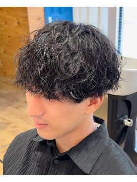 アメラボ 平針店(AmeLab) 【波巻きスパイラルパーマ】名古屋　平針　メンズパーマ　清水