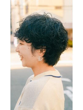 カフ(CAF) CAF河内 パーマ ショートパーマ 大阪　心斎橋