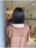 内巻きボブ