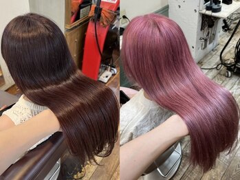 オーガスト ヘア ネイル(AUGUST hair nail)の写真/カット+髪質改善カラー+トリートメント￥13750→￥8800♪トレンドカラーもお任せ☆