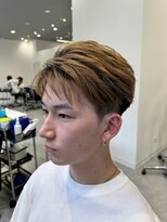 オーシャントーキョー 仙台(OCEAN TOKYO)&nbsp;フェザーショートパーマ刈り上げツーブロセンターパート