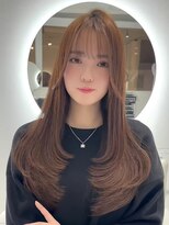 ヨロ 上野(YOLO)&nbsp;ハイライトカラーミルクティーベージュケアブリーチダブルカラー