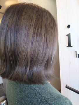 イコウヘアデザイン(icou hair design) 赤みをおさえたグレージュ