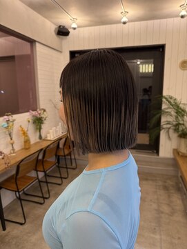 グッデイ ヘアー(GOOD DAY HAIR) 【GOOD DAY HAIR】 ボブ バレイヤージュ ケアブリーチ 下北沢