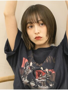 ガーデンヨコハマエスト(GARDEN YOKOHAMA est) 卵型 美髪 ワイドバング ミディアム