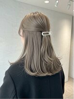 アオアクア バイ グルグル 小岩店(ao akua by GULGUL) 小岩/レイヤーカット/ダブルカラー/ブリーチなしカラー/顔周り